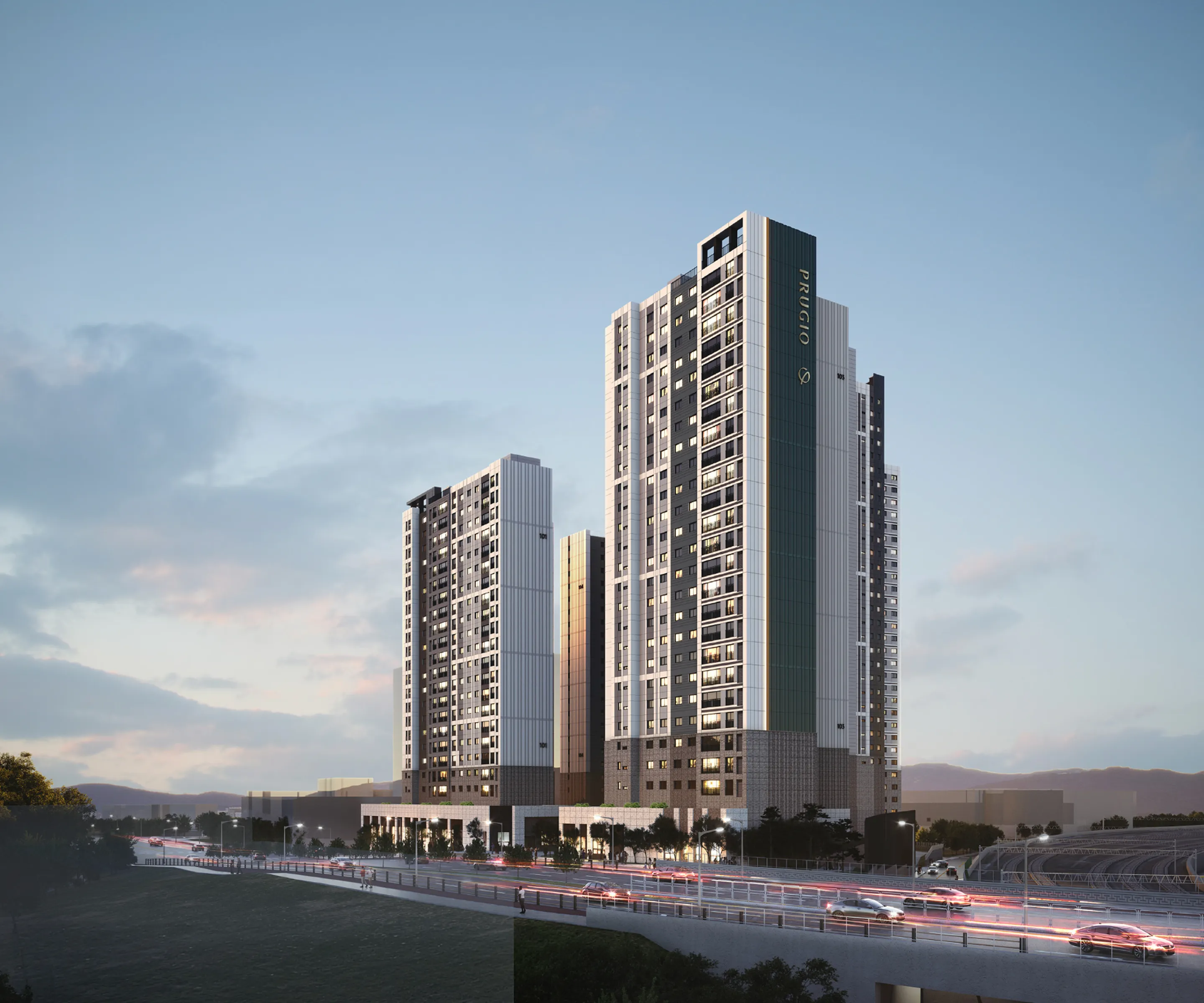 순천 푸르지오 더 퍼스트 전경